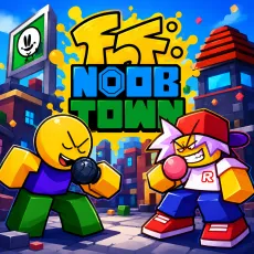 FNF: NoobTown game Play FNF: NoobTown game