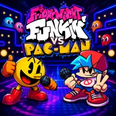 FNF vs PacMan game Play FNF vs PacMan game
