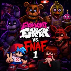 Friday Night Funkin vs FNAF 1 game Play Friday Night Funkin vs FNAF 1 game