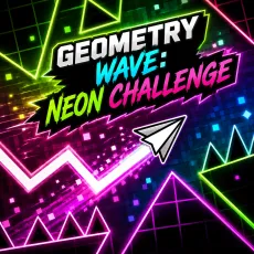 Geometry Wave: Neon Challenge game Play Geometry Wave: Neon Challenge game