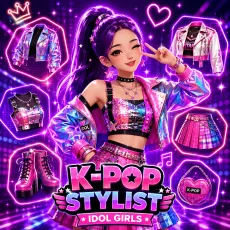K-Pop Stylist: Idol Girls game Play K-Pop Stylist: Idol Girls game