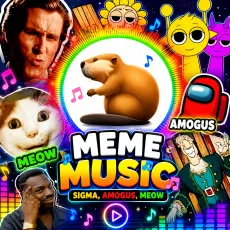 Meme music: Sigma, Amogus, Meow game Play Meme music: Sigma, Amogus, Meow game