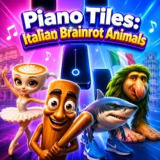 Play Piano Tiles: Italian Brainrot Animals game