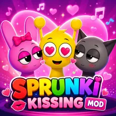 Play Sprunki Kissing Mod game