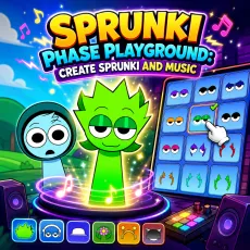 Play Sprunki Phase Playground: Create Sprunki and Music game
