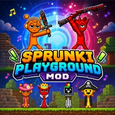 Play Sprunki Playground Mod game