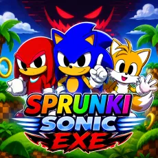 Play Sprunki Sonic EXE game