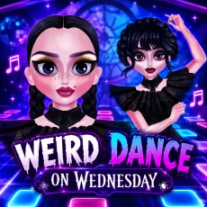 Play Weird Dance on Wednesday now!